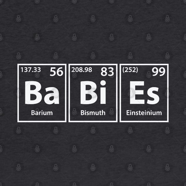 Babies (Ba-Bi-Es) Periodic Elements Spelling by cerebrands